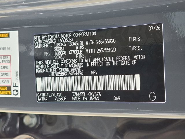 Used 2026 Toyota 4Runner Limited AWD/4WD image 33