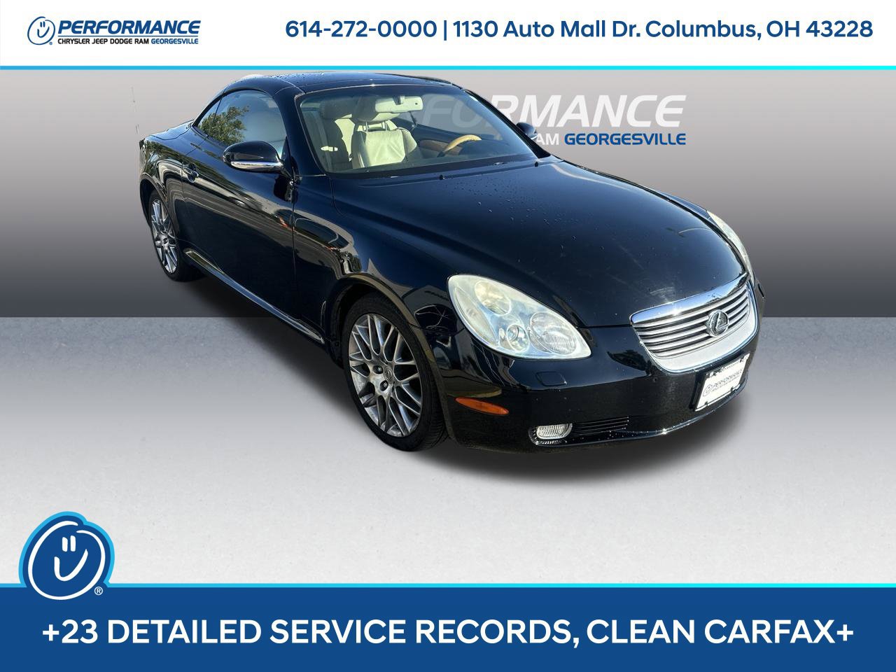 Used 2002 Lexus SC 430 Convertible RWD image 1