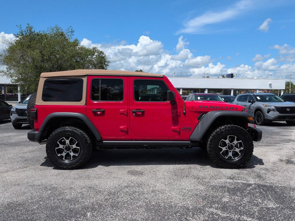 Used 2021 Jeep Wrangler Unlimited Rubicon w/ Steel Bumper Group AWD/4WD image 3