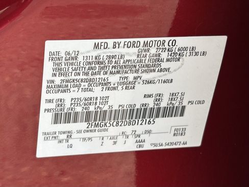 Used 2013 Ford Flex SEL FWD image 33