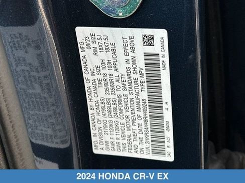 Certified 2024 Honda CR-V EX image 32