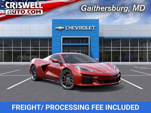New 2026 Chevrolet Corvette Z06 w/ Chrome Exterior Badge Package RWD image 1