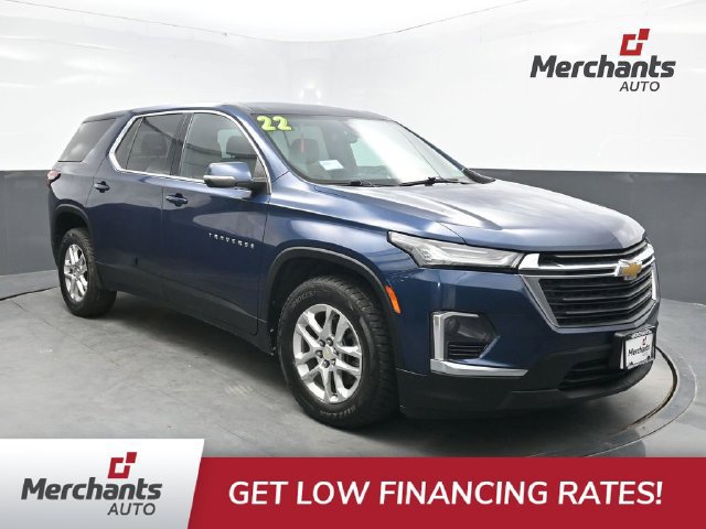 Used 2022 Chevrolet Traverse LS AWD/4WD image 1