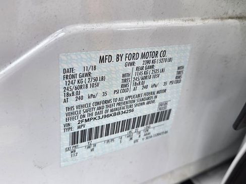 Used 2019 Ford Edge SEL w/ Equipment Group 201A FWD image 17