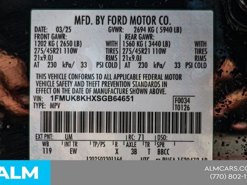 Used 2025 Ford Explorer ST-Line w/ ST-Line Street Pack AWD/4WD image 53