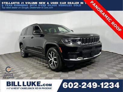 Certified 2024 Jeep Grand Cherokee L Limited w/ Luxury Tech Group II
