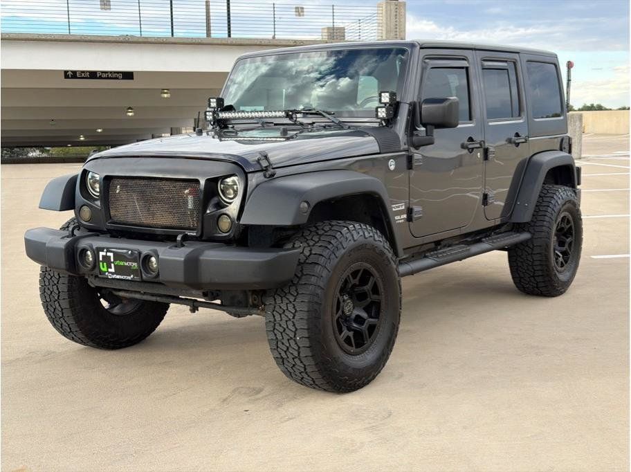 Used 2017 Jeep Wrangler Unlimited Sport w/ Quick Order Package 23S AWD/4WD image 3