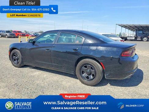 Used 2017 Dodge Charger Police w/ Fleet Park Assist Group RWD image 3