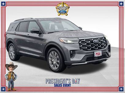 New 2026 Ford Explorer Platinum
