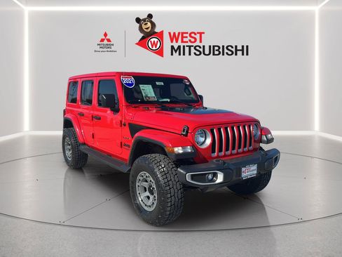 Used 2021 Jeep Wrangler Unlimited Sahara w/ Uconnect 4C Nav & Sound Group AWD/4WD image 7