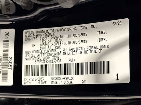 New 2026 Toyota Tundra TRD Pro image 26