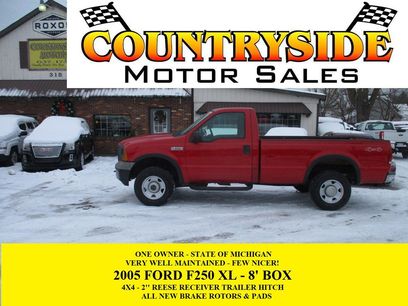 Used 2005 Ford F250 4x4 Regular Cab Super Duty
