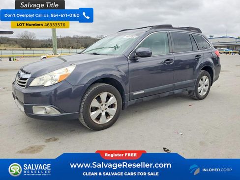 Used 2011 Subaru Outback 2.5i Limited w/ PWR Moonroof Pkg image 1