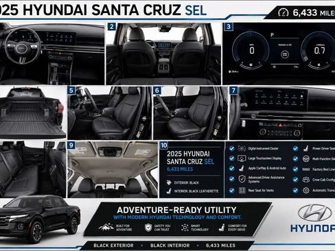 Used 2025 Hyundai Santa Cruz SEL AWD/4WD image 19