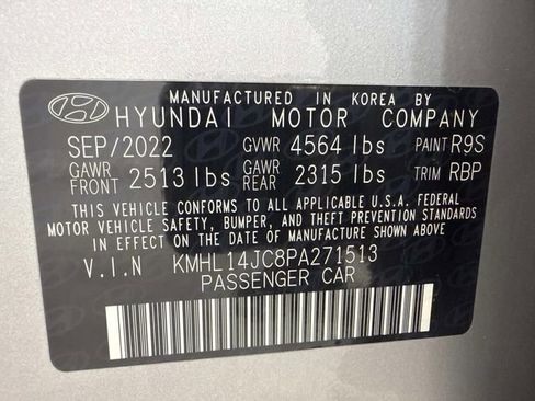 Certified 2023 Hyundai Sonata N Line image 24