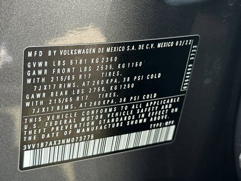 Used 2022 Volkswagen Tiguan S FWD image 28