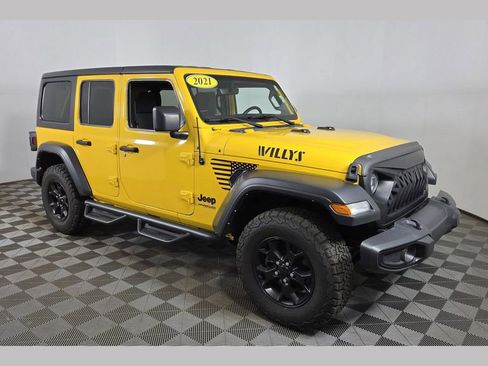Used 2021 Jeep Wrangler Unlimited Sport AWD/4WD image 1