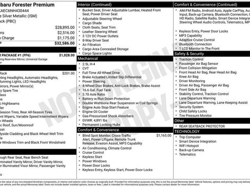 Used 2022 Subaru Forester Premium w/ Popular Package #1 image 46