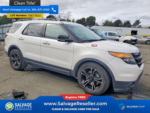 Used 2014 Ford Explorer Sport w/ Equipment Group 401A AWD/4WD image 5