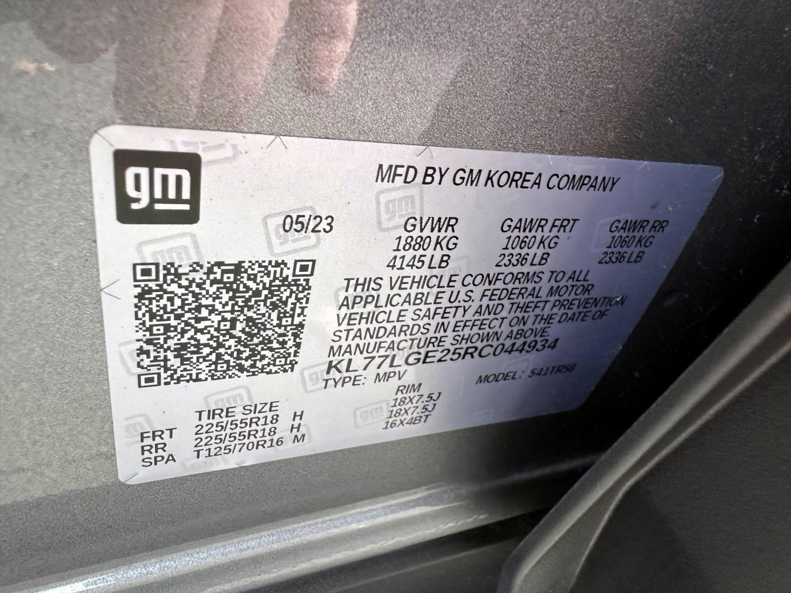 Used 2024 Chevrolet Trax RS w/ Driver Confidence Package FWD image 30