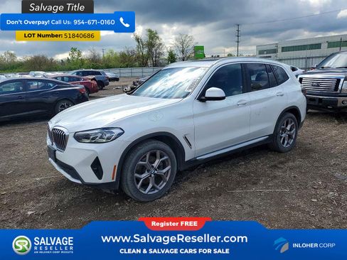 Used 2022 BMW X3 xDrive30i w/ Premium Package AWD/4WD image 1