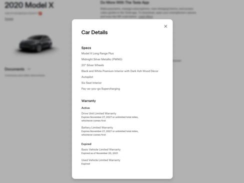 Used 2020 Tesla Model X Long Range image 4