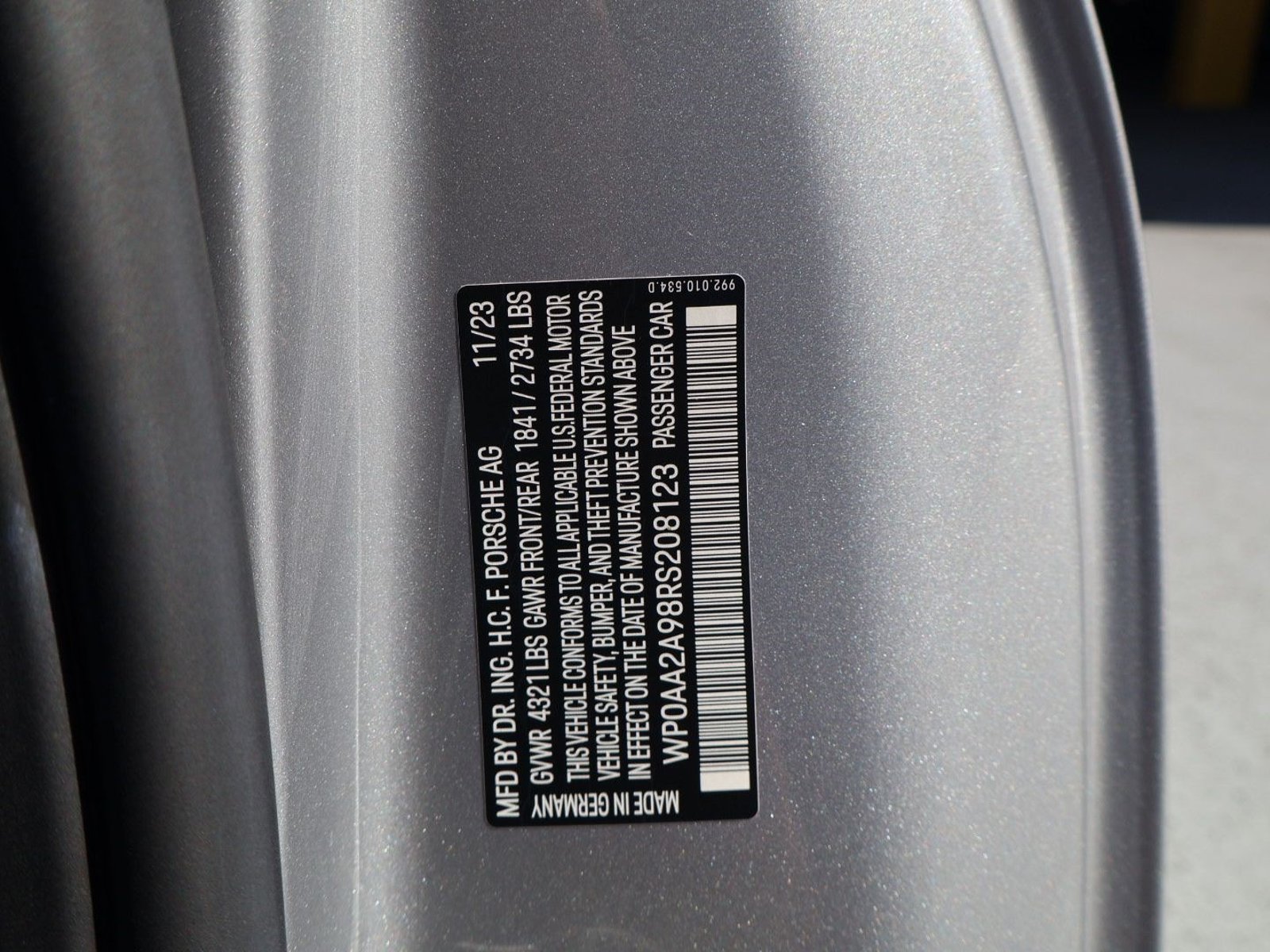 Certified 2024 Porsche 911 Carrera RWD image 28