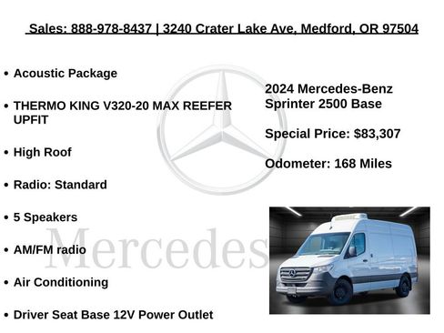 Used 2024 Mercedes-Benz Sprinter 144 Cargo image 15