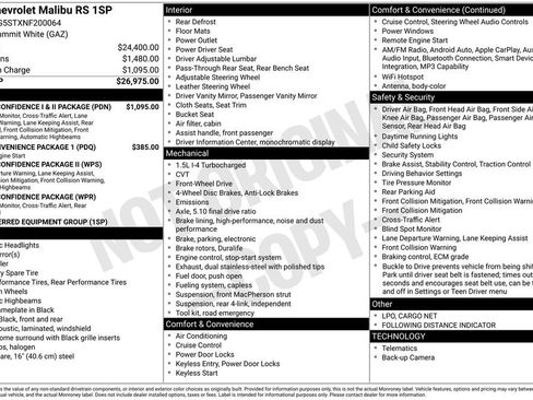 Used 2022 Chevrolet Malibu RS image 14