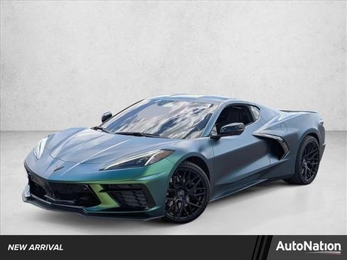 Used 2025 Chevrolet Corvette Stingray Preferred Cpe w/ Z51 Performance Package image 1