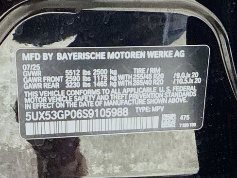 Used 2025 BMW X3 xDrive30i w/ Convenience Package image 32