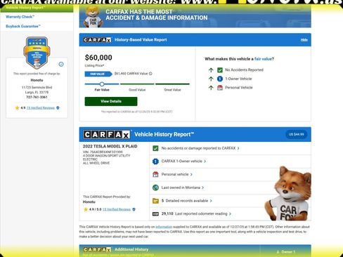 Used 2022 Tesla Model X Plaid image 4