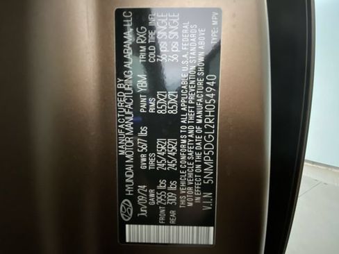 Used 2024 Hyundai Santa Fe Calligraphy AWD/4WD image 29