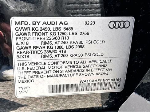 Used 2023 Audi Q5 2.0T Premium w/ Convenience Package AWD/4WD image 35