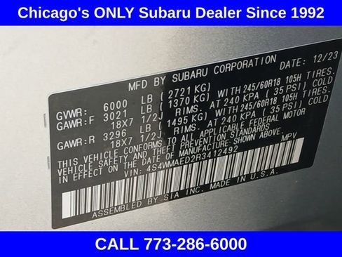 Certified 2024 Subaru Ascent Premium w/ Convenience Package image 19