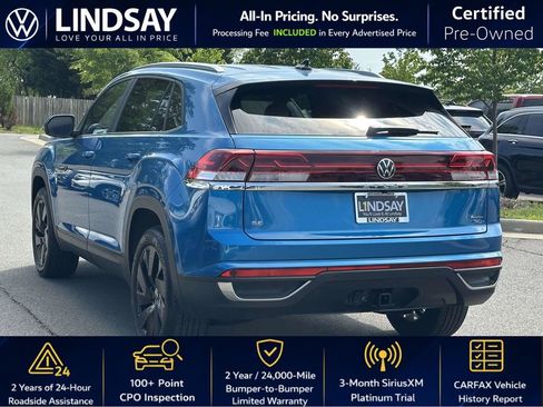 Used 2024 Volkswagen Atlas Cross Sport SE w/ Black Wheel Package AWD/4WD image 5