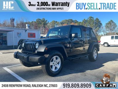 Used 2017 Jeep Wrangler Unlimited Sport w/ Quick Order Package 24S