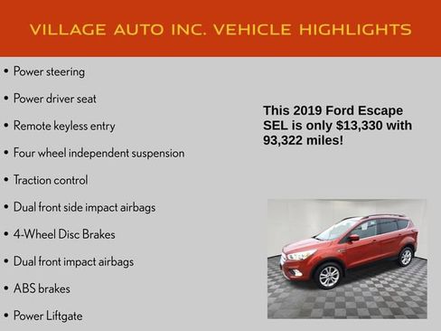 Used 2019 Ford Escape SEL image 21