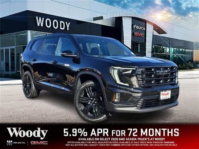 New 2026 GMC Acadia Elevation w/ Black Edition