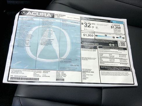 New 2026 Acura Integra FWD image 22