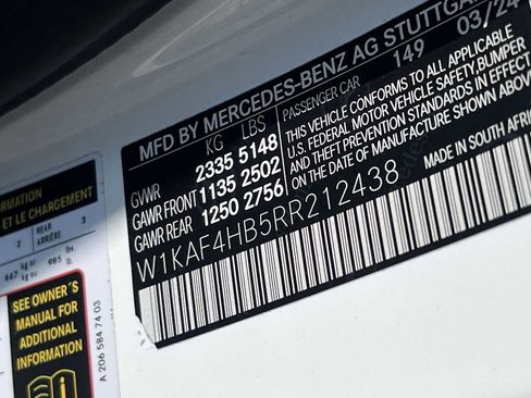 Certified 2024 Mercedes-Benz C 300 4MATIC Sedan image 46