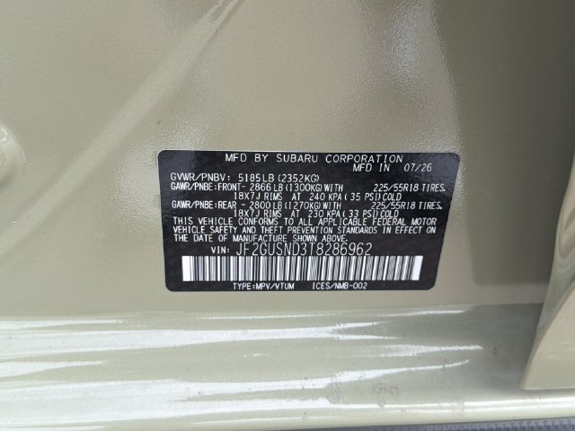 New 2026 Subaru Crosstrek 2.5i Limited AWD/4WD image 26