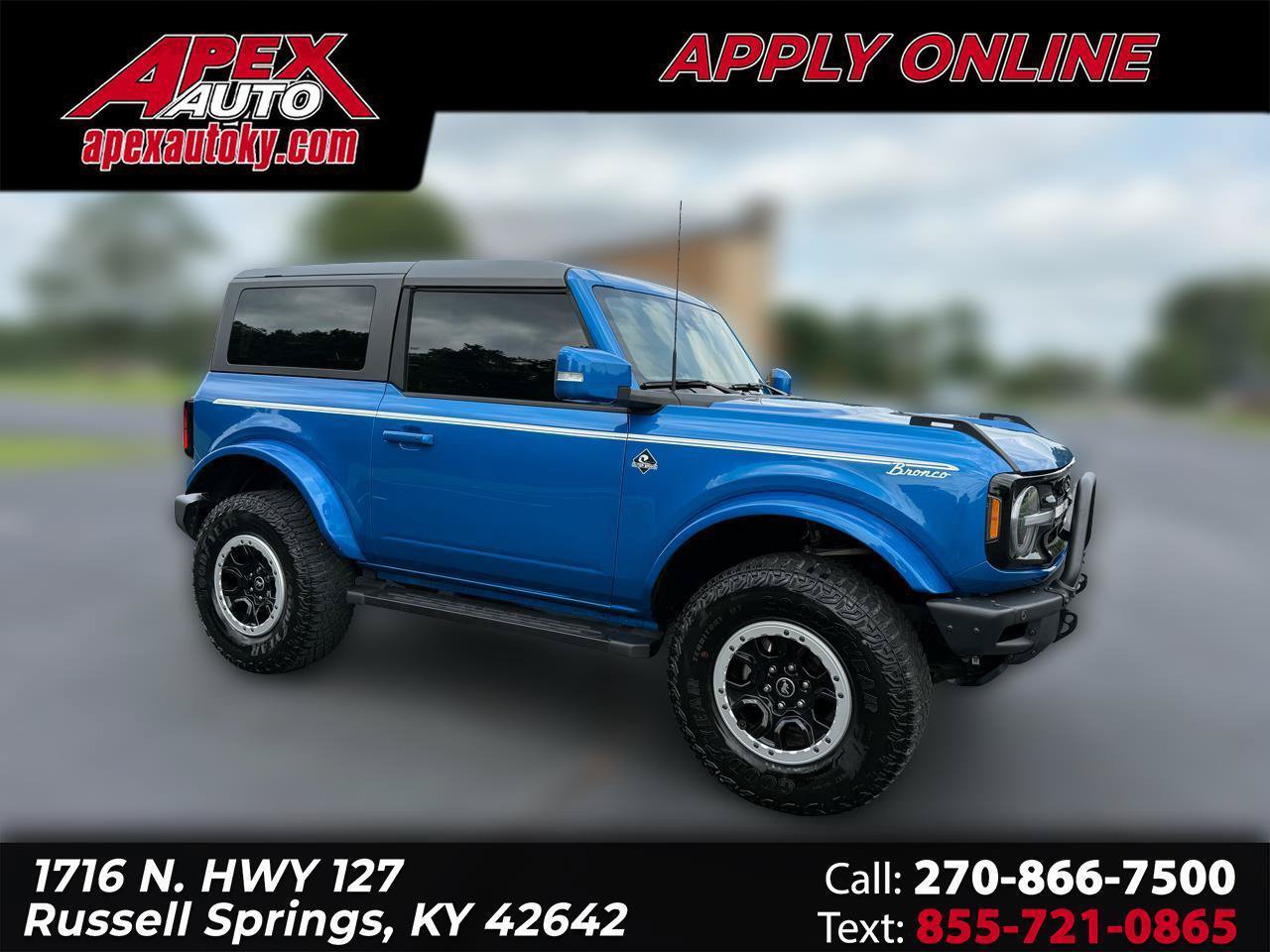 Used 2022 Ford Bronco Outer Banks w/ Sasquatch Package AWD/4WD image 1