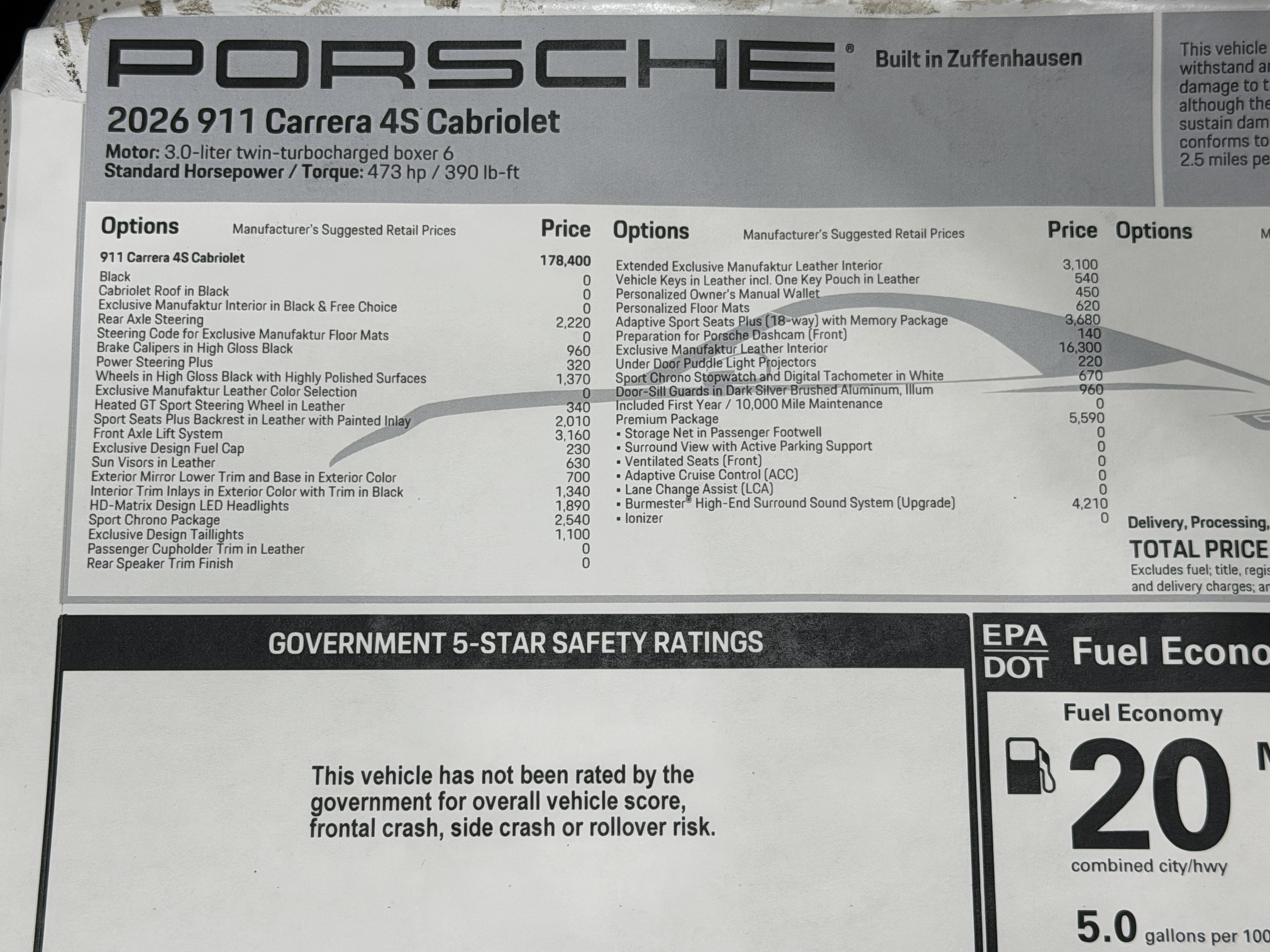 Certified 2026 Porsche 911 Carrera 4S AWD/4WD image 62