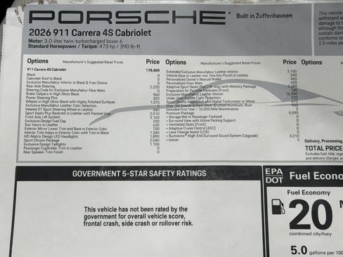 Certified 2026 Porsche 911 Carrera 4S AWD/4WD image 62