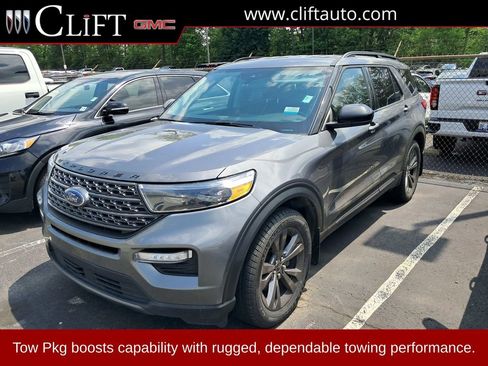 Used 2022 Ford Explorer XLT w/ XLT Sport Appearance Package AWD/4WD image 1