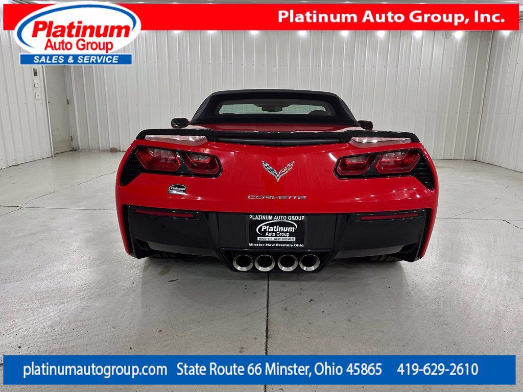 Used 2018 Chevrolet Corvette Stingray Convertible w/ 3LT Preferred Equipment Group RWD image 4