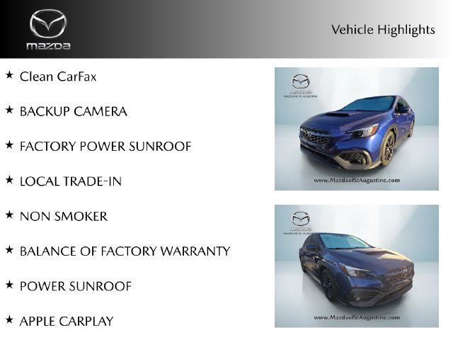 Used 2022 Subaru WRX Premium AWD/4WD image 2