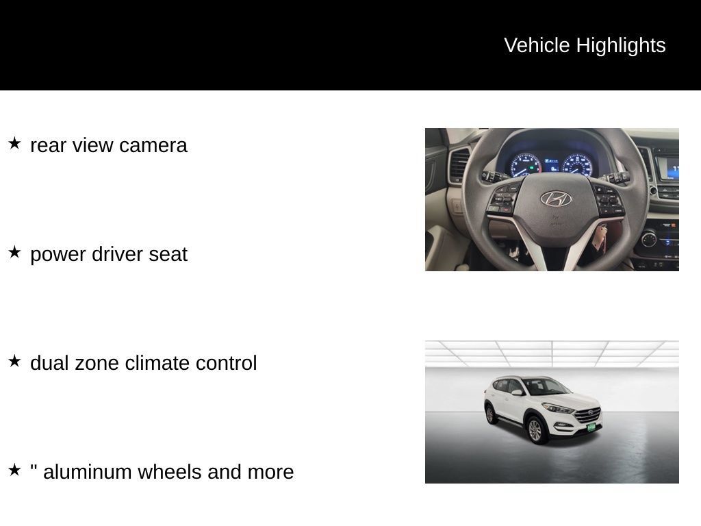 Used 2017 Hyundai Tucson SE w/ SE Popular Package 02 AWD/4WD image 10