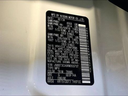Used 2024 Nissan Rogue SL w/ SL Premium Package FWD image 40